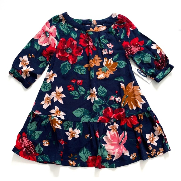 Old Navy Other - NWT Old Navy Floral Print Dress Size 2T